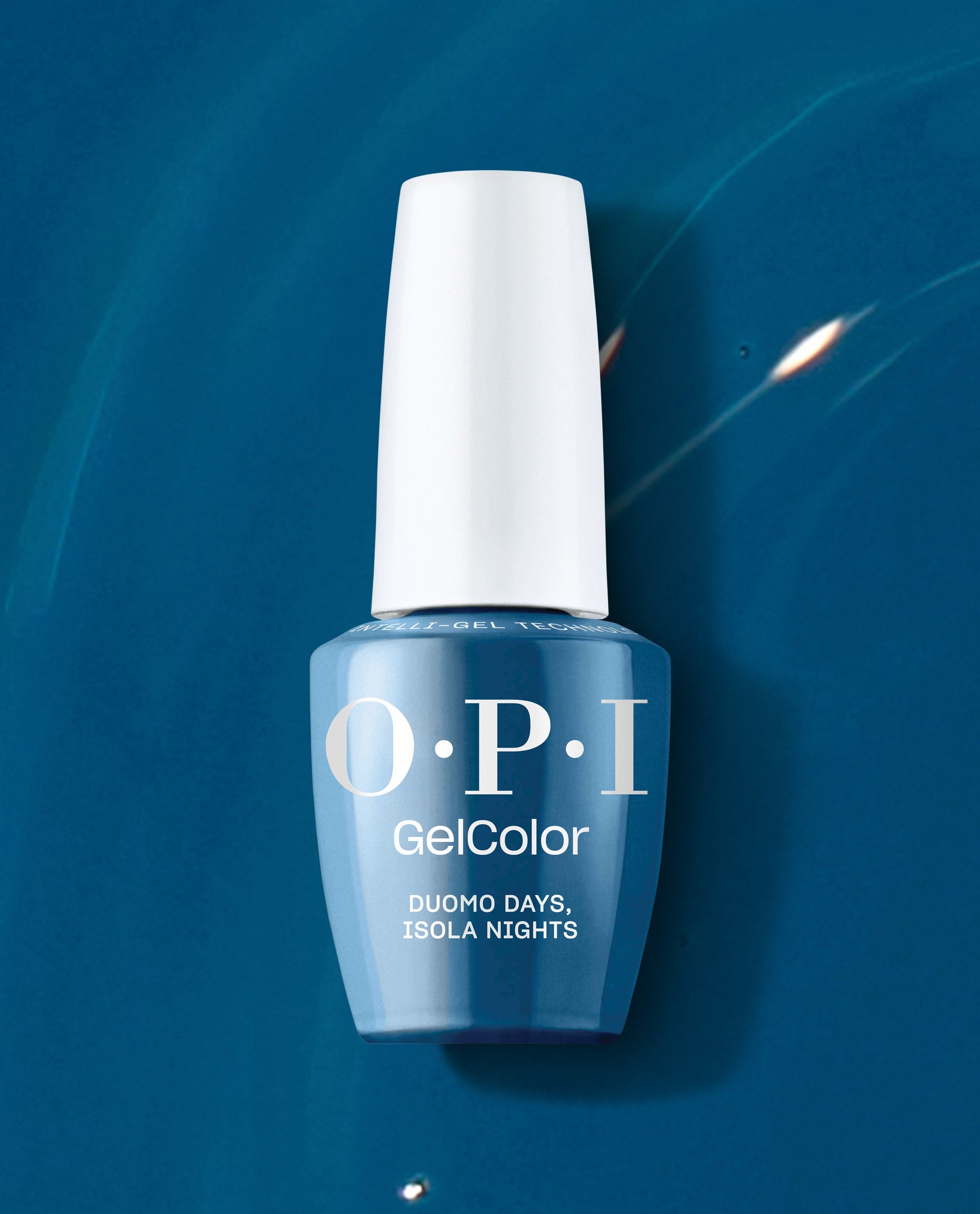 OPI Duomo Days, Isola Nights Blue Gel Nail Polish