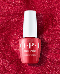 OPI Kiss My Aries Red Gel Nail Polish