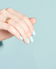 OPI Gelato on My Mind Blue Nail Polish GIF