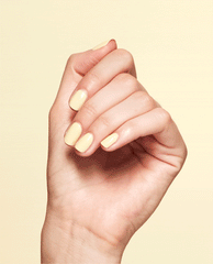 OPI Blinded by the Ring Light Yellow Dipping Powder Gif