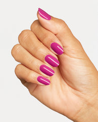 Strawberry Cosmo Fuchsia Gel Nail Polish Mani