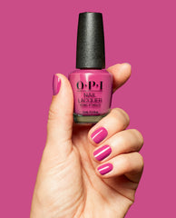 Strawberry Cosmo Fuchsia Cream Nail Polish Hand and Product
