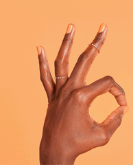 OPI Trading Paint Orange Gel Nail Polish GIF