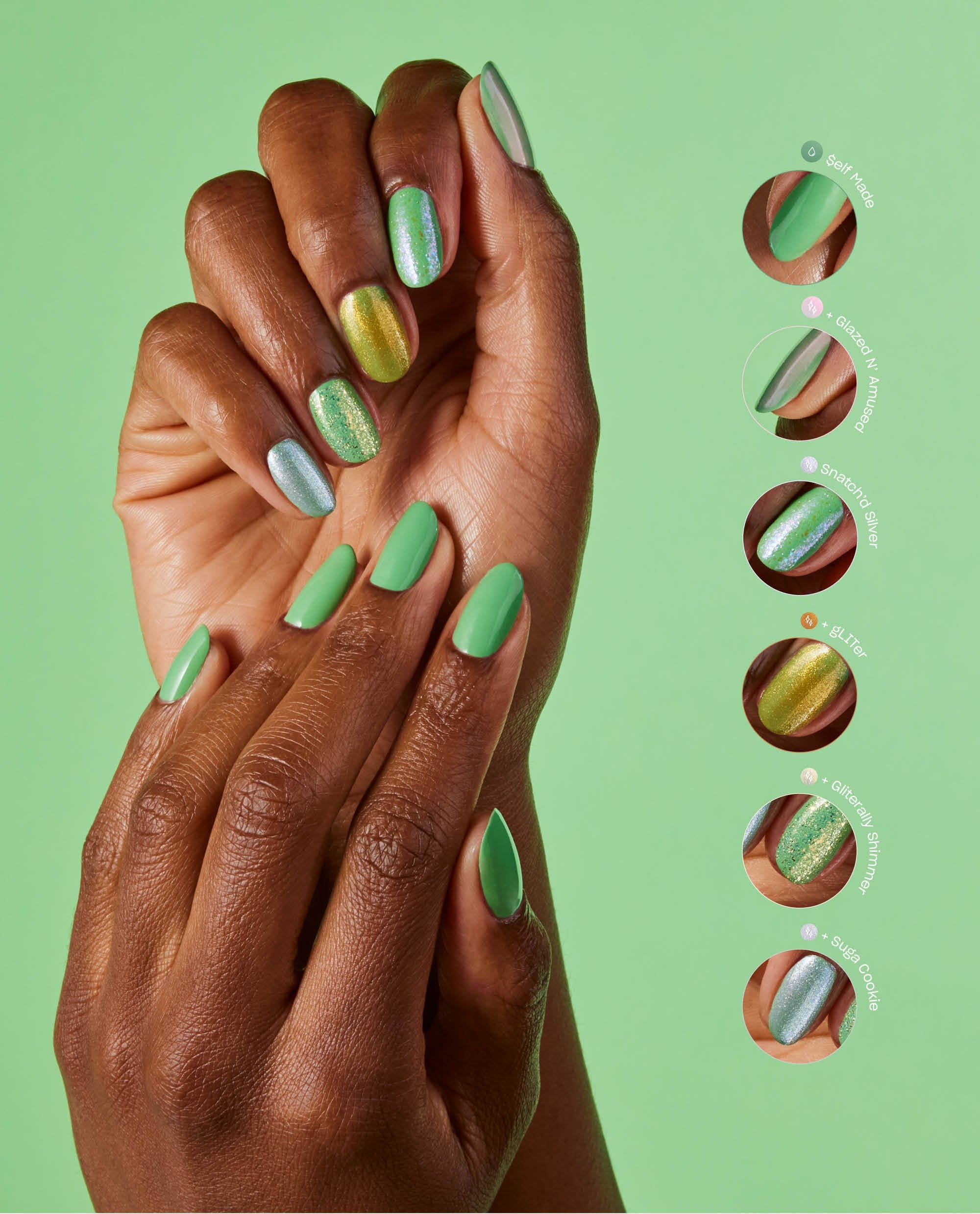OPI Gliterally Shimmer Dipping Powder Lifestyle