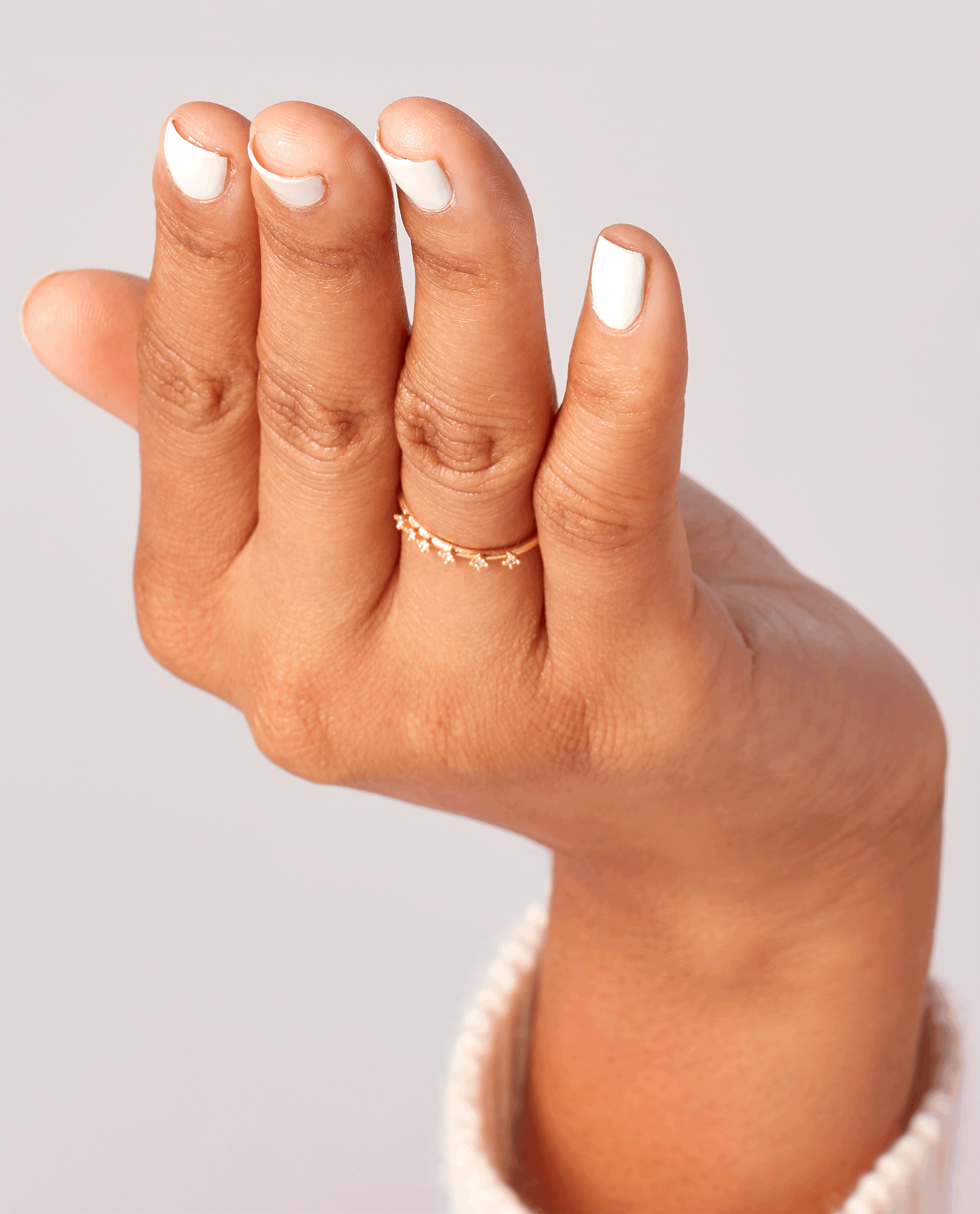 OPI Alpine Snow White Gel Nail Polish GIF