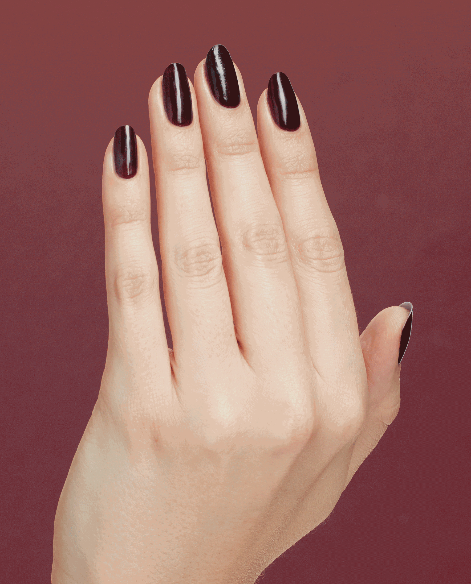 OPI Complimentary Wine Red Dipping Powder GIF