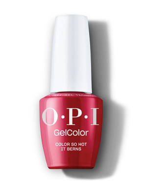 OPI Color So Hot It Berns Red Gel Nail Polish -pack_shot