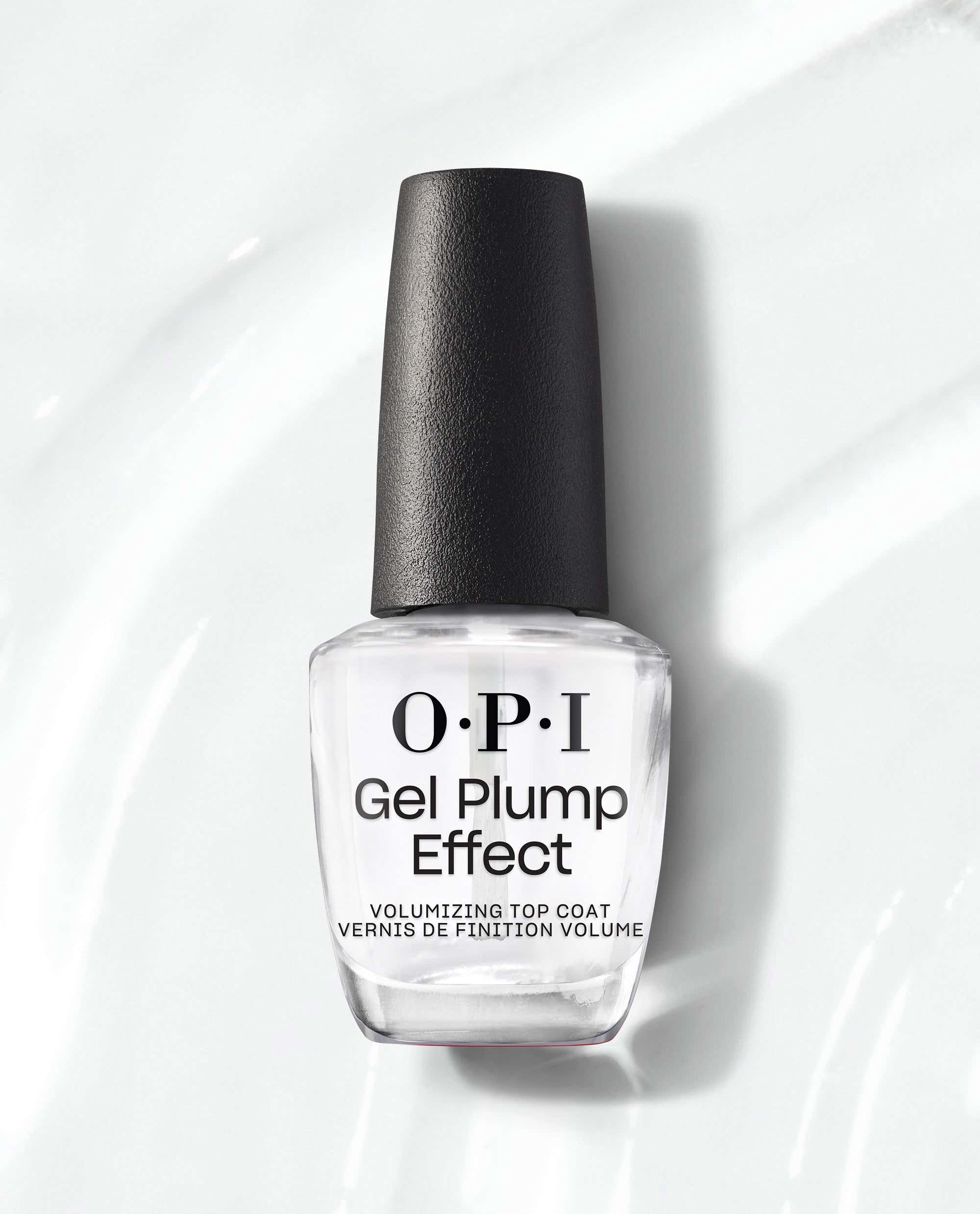 OPI Gel Plump Effect Top Coat Top & Base Coats