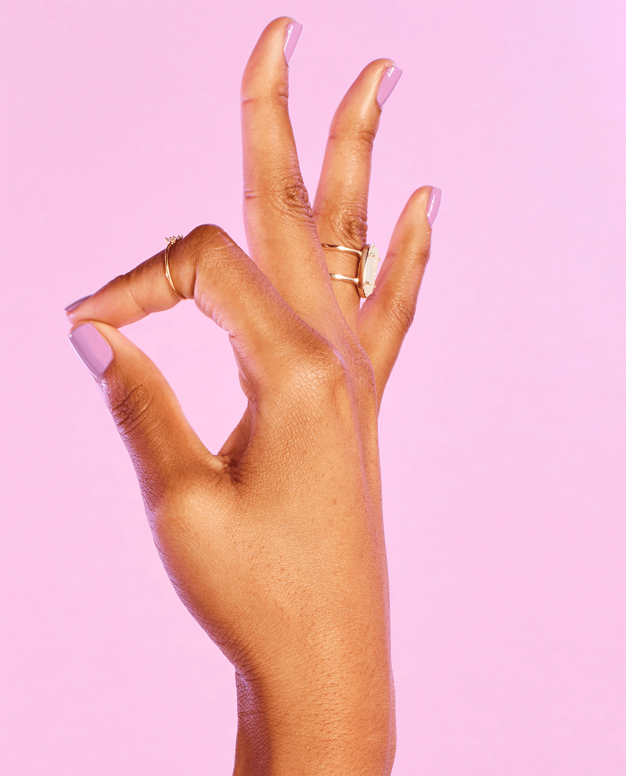 OPI Lucky Lucky Lavender Purple Dipping Powder GIF