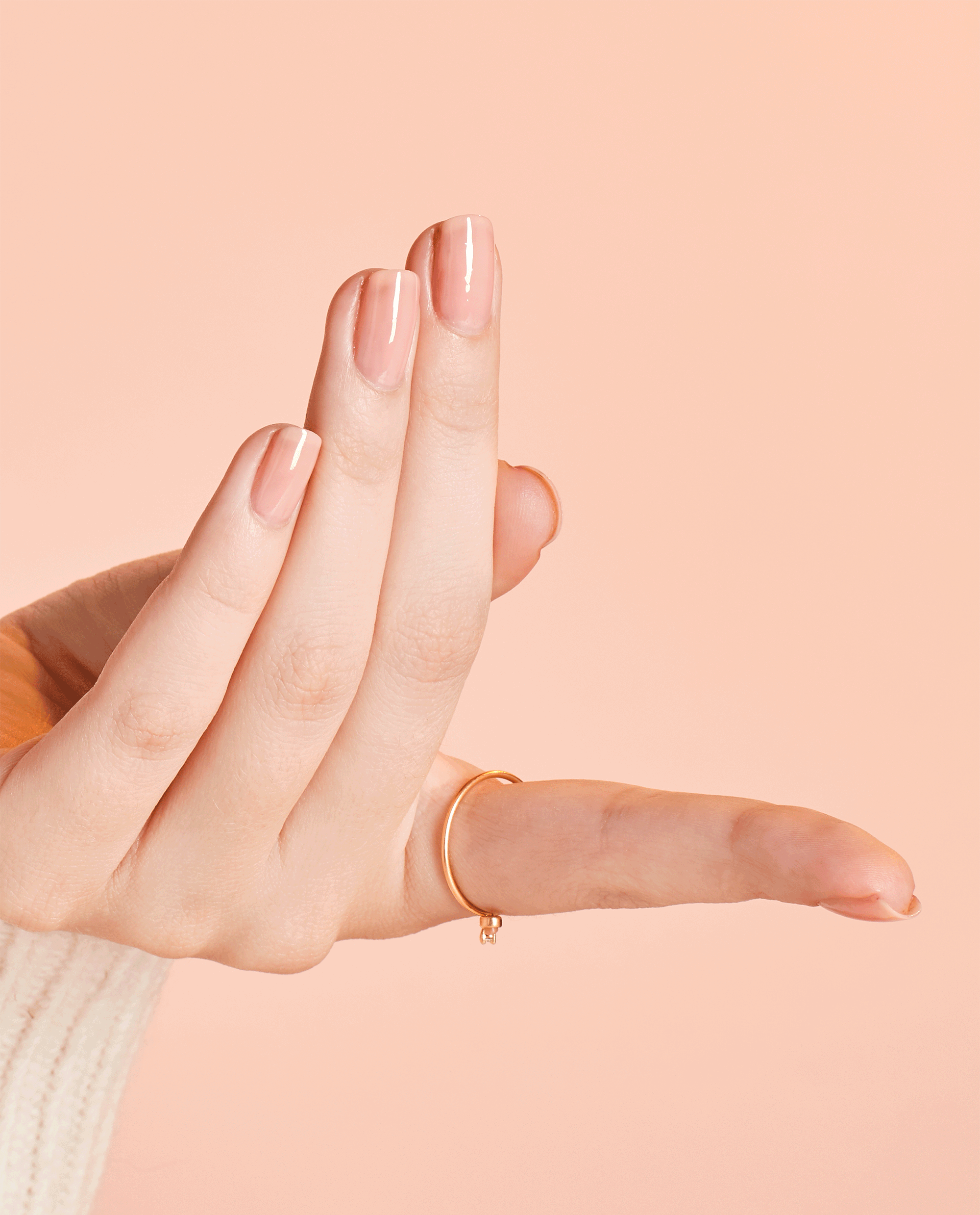 OPI Passion Pink Dipping Powder GIF