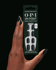 Peppermint Bark and Bite Press-on Nails Hand and Pack