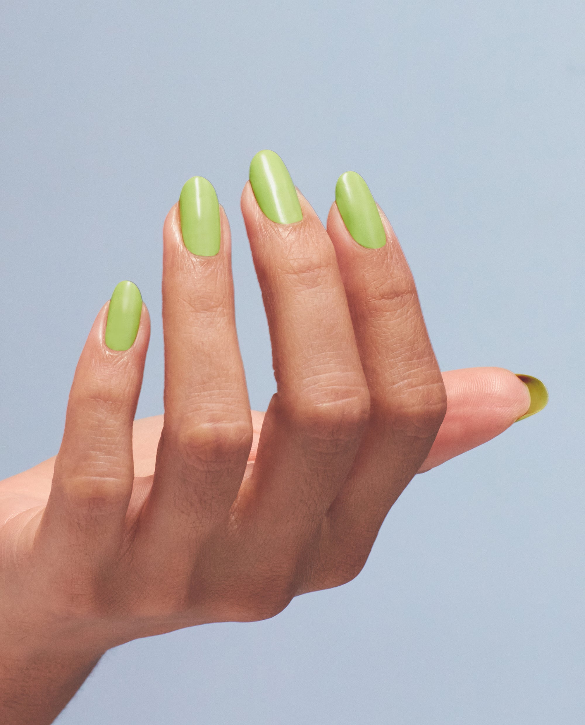 OPI® Summer Monday-Fridays. Bright Green Crème Dip Powders Mani