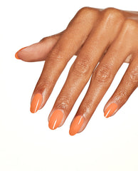 OPI Trading Paint Orange Nail Polish Mani
